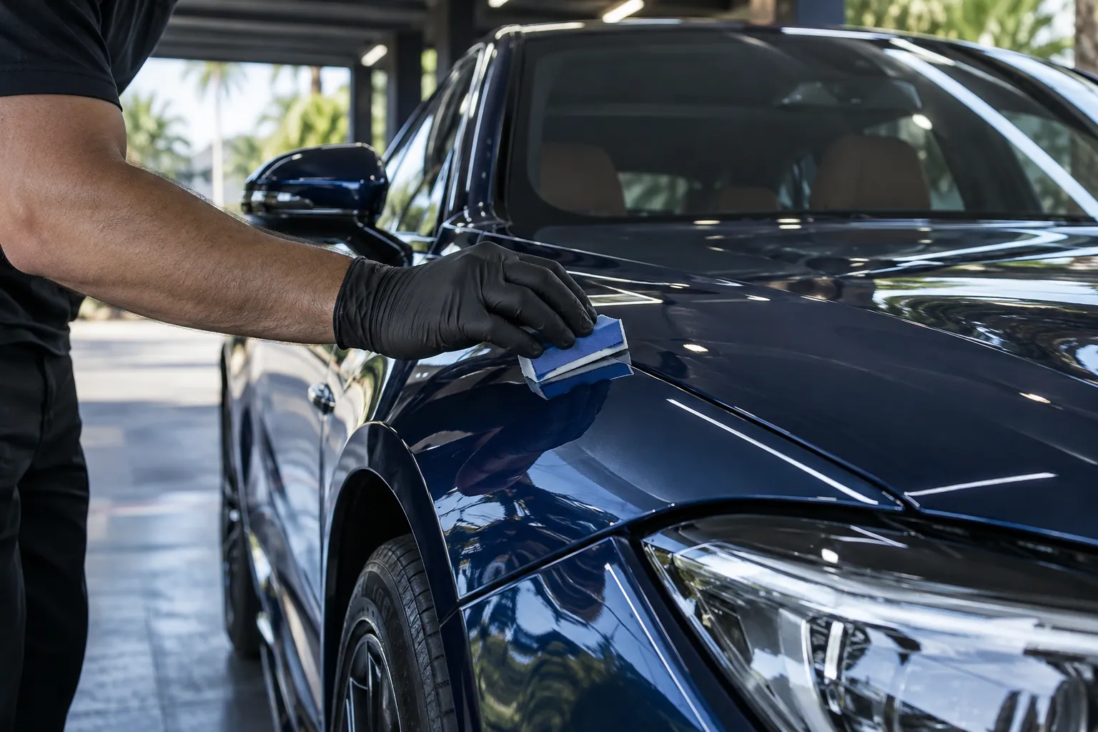 Protection & add-ons — illustrative Miami detailing concept